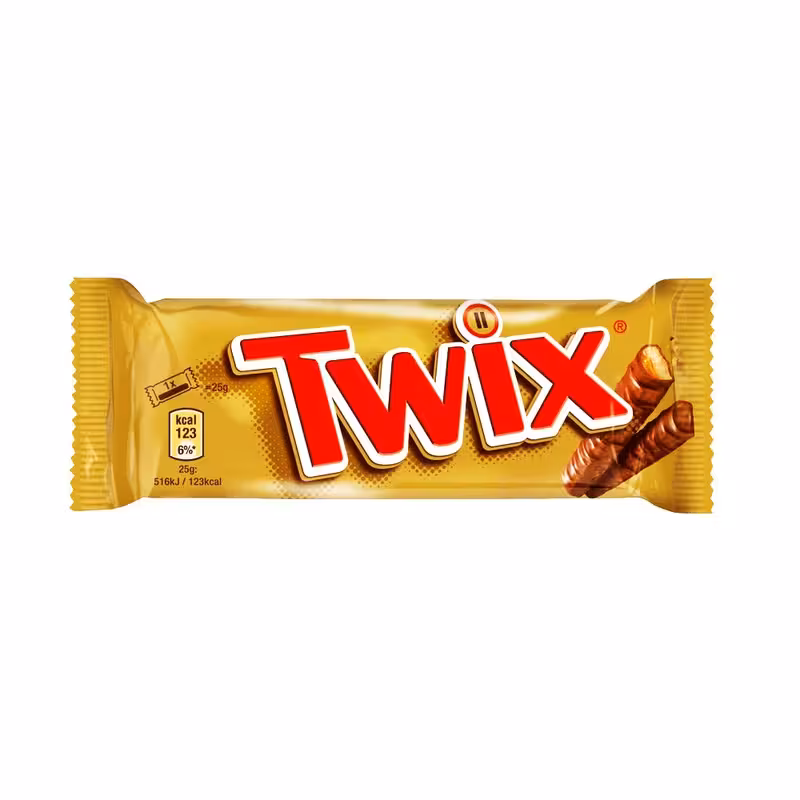 شکلات توییکس Twix با مغز کرم کارامل 50 گرم