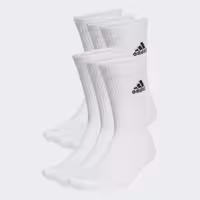 قیمت و خرید پک 6 جفتی جوراب سفید آدیداس مدل CUSHIONED SPORTSWEAR اورجینال