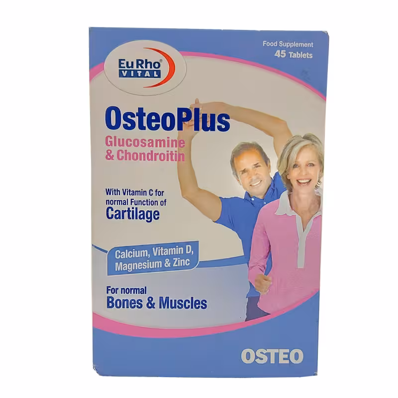 قرص استئوپلاس یوروویتال 45 عددی |EuRho Vital Osteo Plus