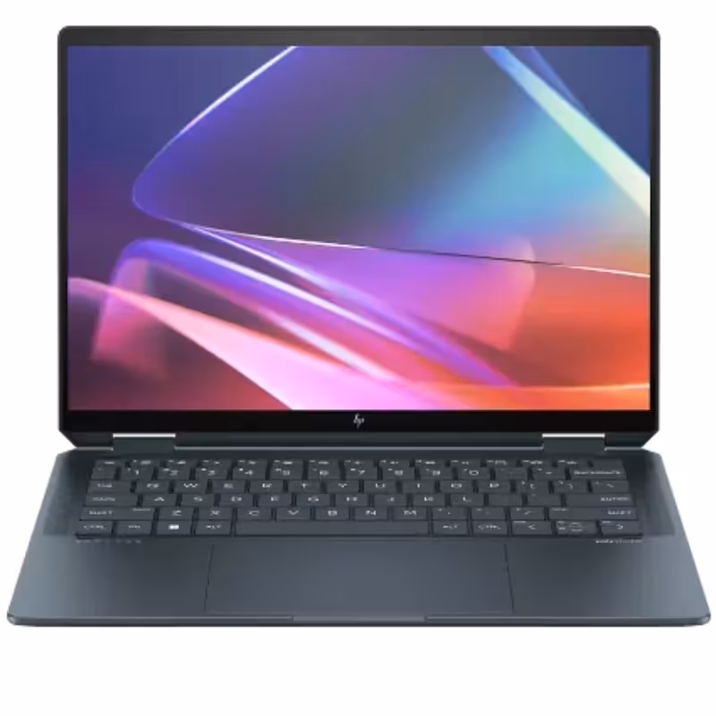 خرید و قیمت لپ تاپ 14 اینچی اچ پی مدل Spectre X360 14‑EU0097NR Core Ultra 7 16GB 1TB SSD Intel Arc