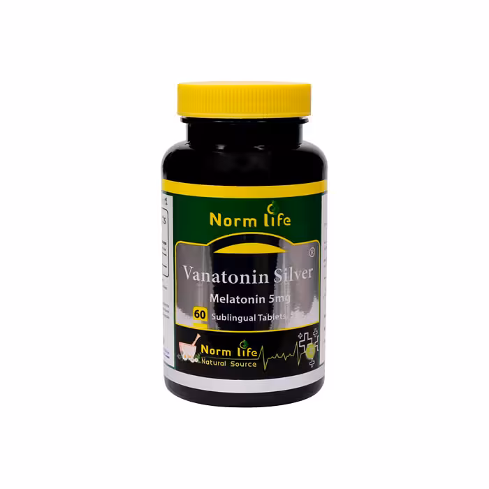 قرص زیر زبانی ملاتونین (5 میلیگرم) نورم لایف | 60 عددی