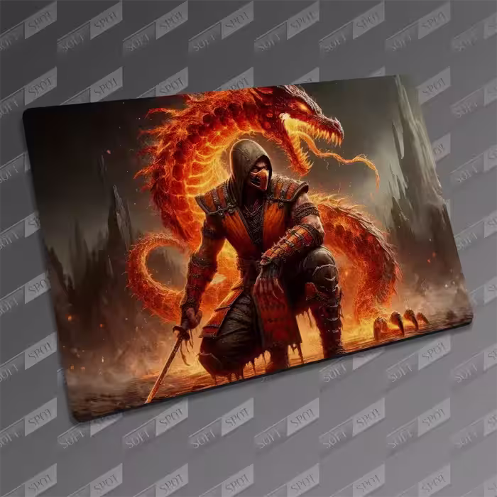 ماوس پد طرح Mortal Kombat Scorpion MP-143