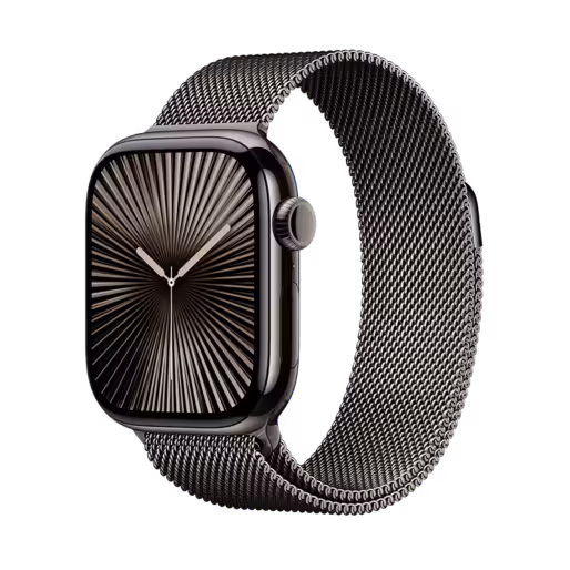 اپل واچ سری 10 تیتانیومی اِسلِیت با بند میلانس لوپ