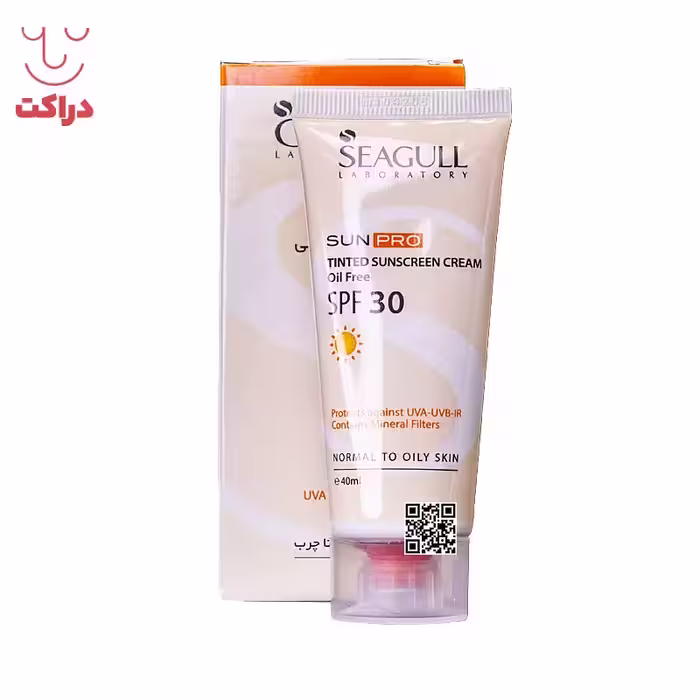 کرم ضد آفتاب SPF30 سی گل مناسب پوست های معمولی تا چرب
