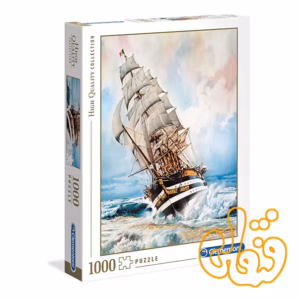 پازل کلمنتونی 1000 قطعه کشتی Amerigo Vespucci 39415