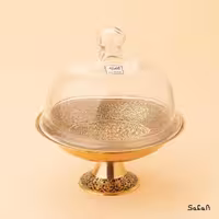 کیک خوری برنجی هندی پایه دار