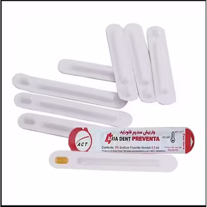 وارنيش فلورايد سديم %5 (preventa) آسیا شیمی طب - فروشگاه تخصصی دندانپزشکی سپیرا