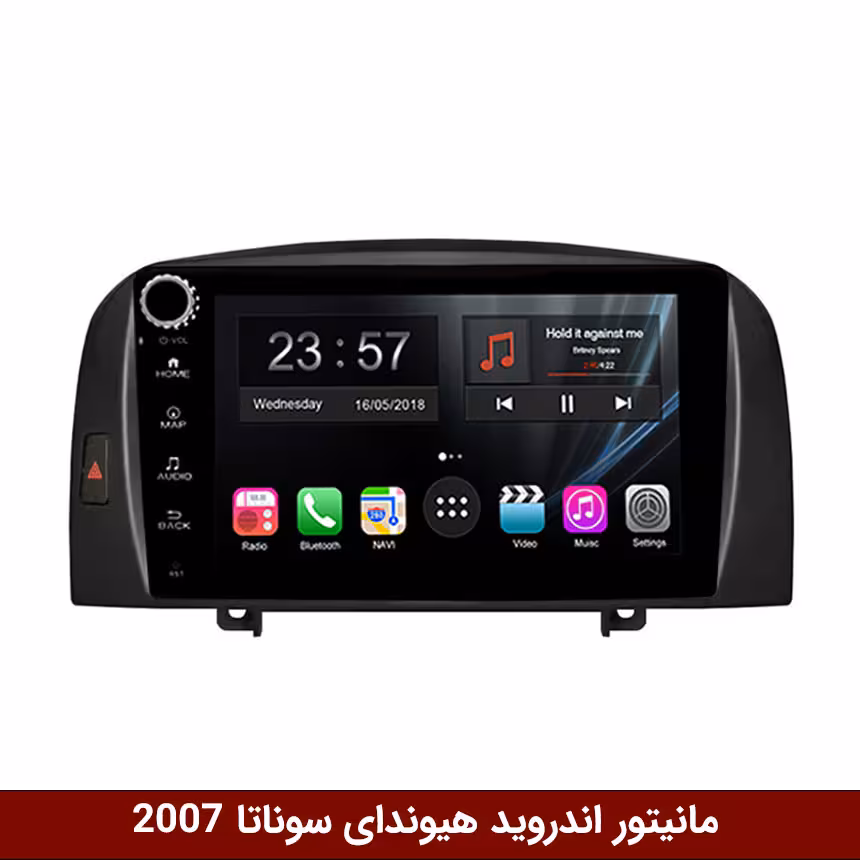 مانیتور اندروید هیوندای سوناتا 2007 برند وینکا مدل LY865 سری S170 *ولوم‌دار*