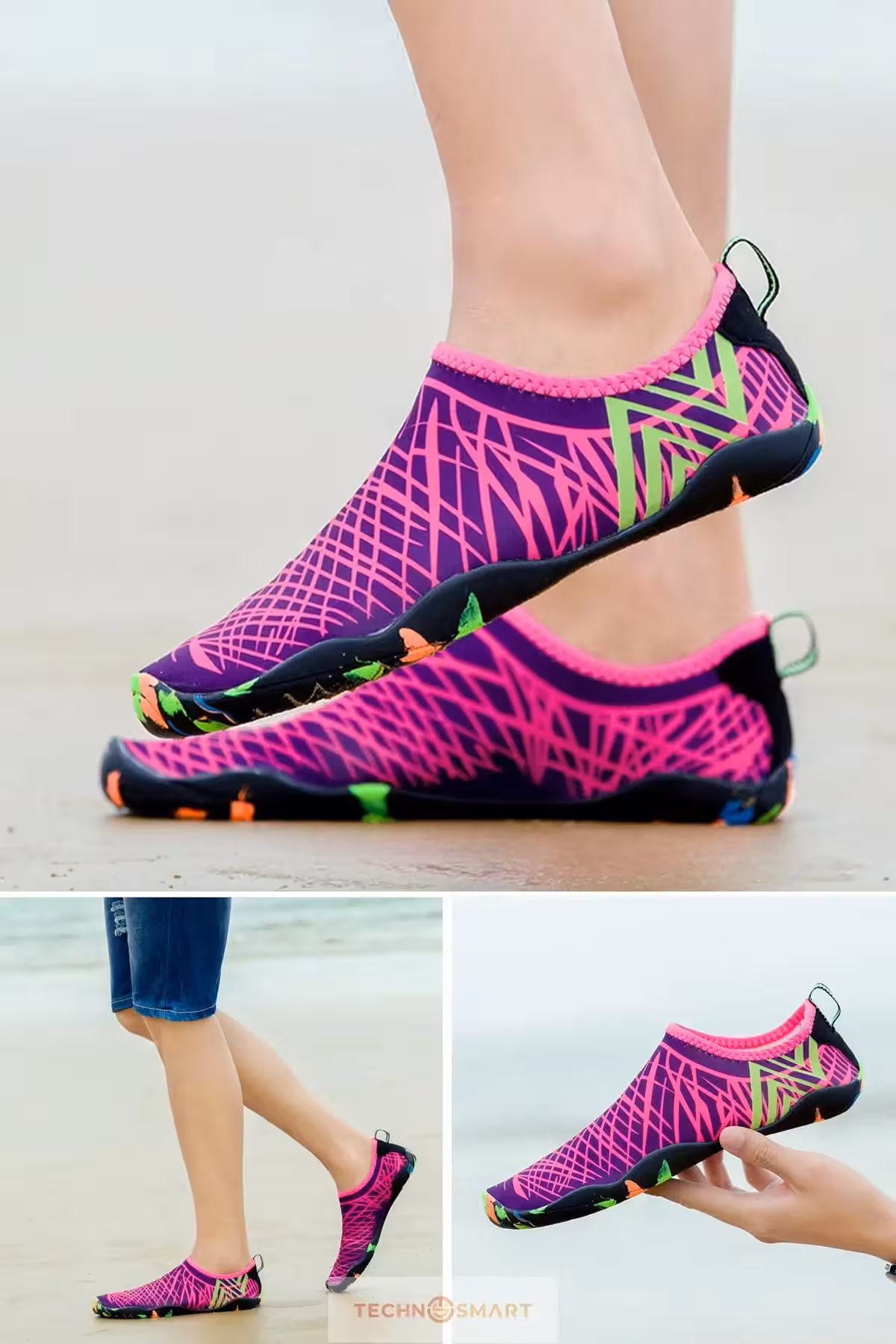 کفش دریایی استخر ساحلی شنا دوچرخه ورزشی کشویی – 3033