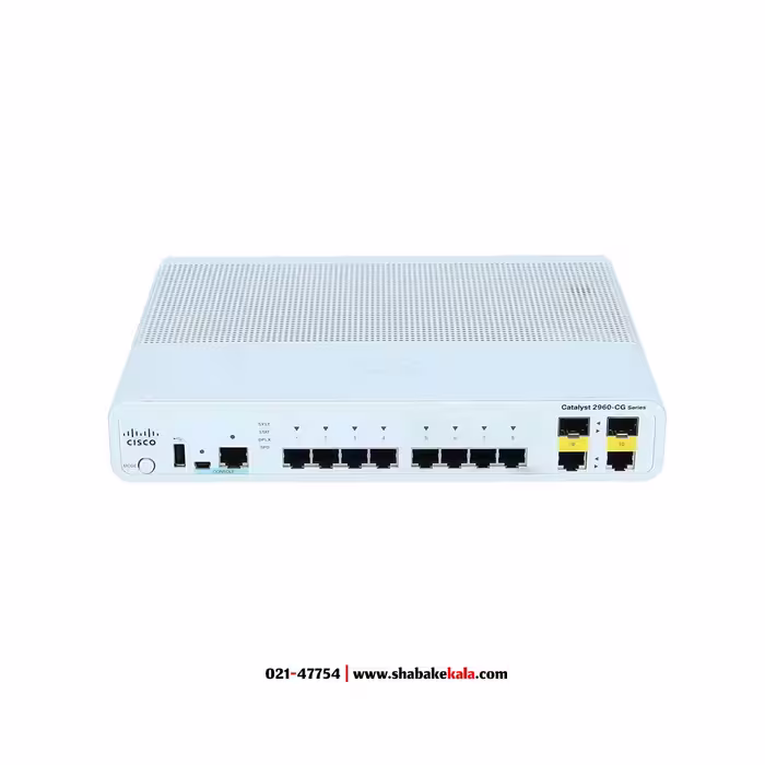 سوئیچ سیسکو مدل WS-C2960CG-8TC-L