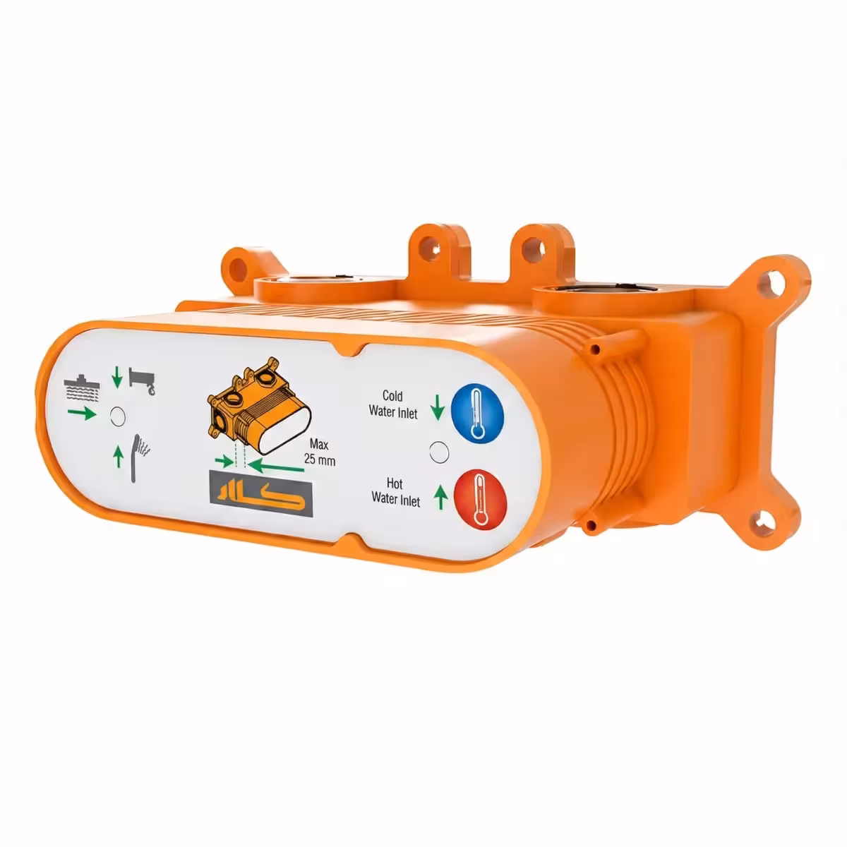 بدنه مخفی دوش توکار نیوفلت کلار درون باکس