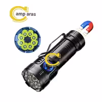 چراغ قوه جیبی کینساچ 8 لامپ KINSACH KS-F82 - کمپ آراس