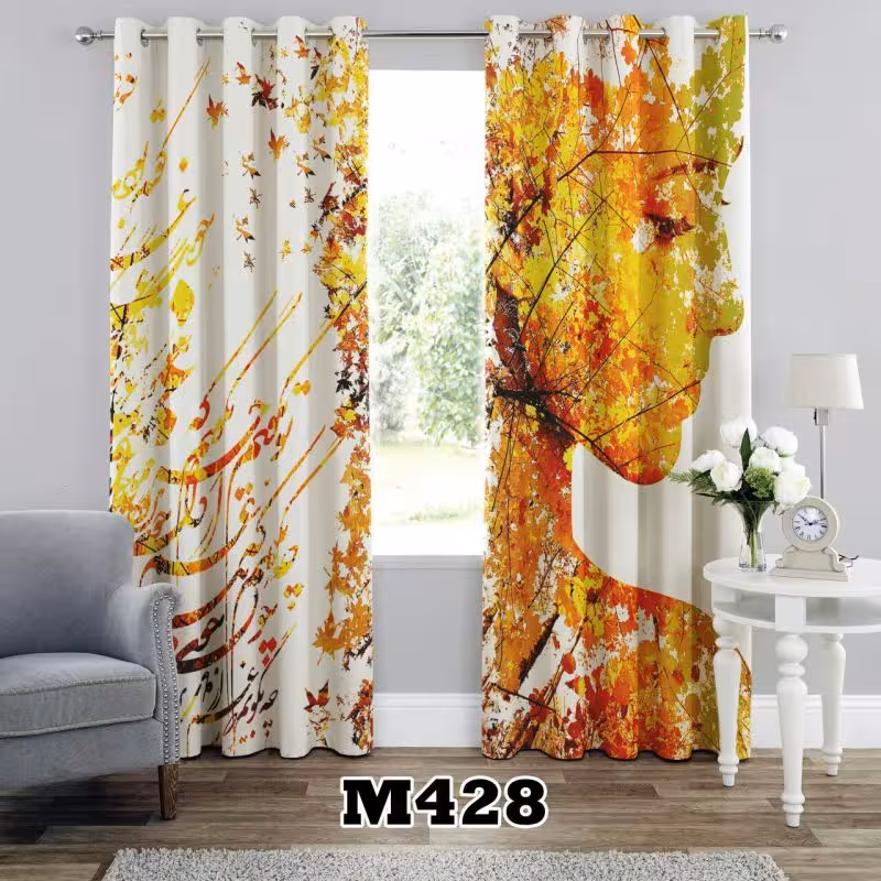 پرده سه بعدی طرح شعر