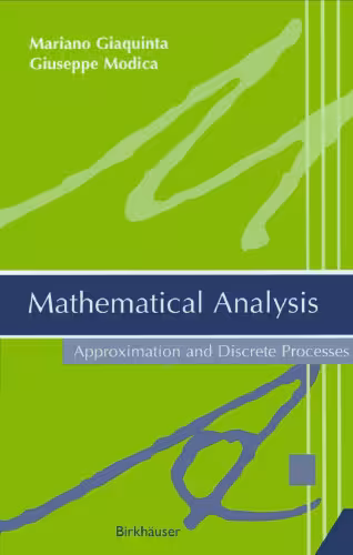 خرید و دانلود نسخه کامل کتاب Mathematical Analysis: Approximation and Discrete Processes