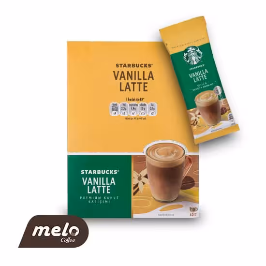 قهوه فوری لاته وانیلی استارباکس