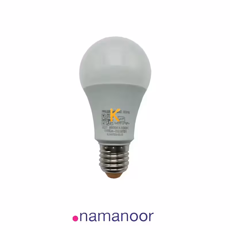 لامپ حبابی 12 وات نمانور