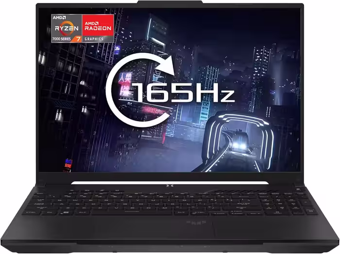 لپ تاپ 16 اینچی گیمینگ ایسوس مدل TUF Gaming A16 FA617NS R7 7735HS 16GB 1T SSD 8GB RX7600S