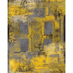 فرش تمام ابریشم طرح دازان 4 کد HAM.418.4