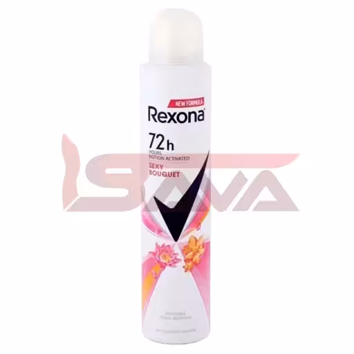 اسپری ضد تعریق زنانه رکسونا مدل Sexy Bouquet حجم 200 میل