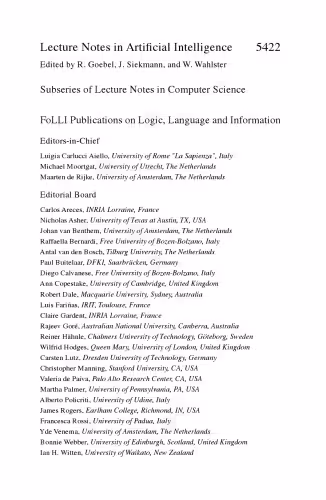 خرید و دانلود نسخه کامل کتاب Logic, Language, and Computation: 7th International Tbilisi Symposium on Logic, Language, and Computation, TbiLLC 2007, Tbilisi, Georgia, October 1-5, 2007. Revised Selected Papers
