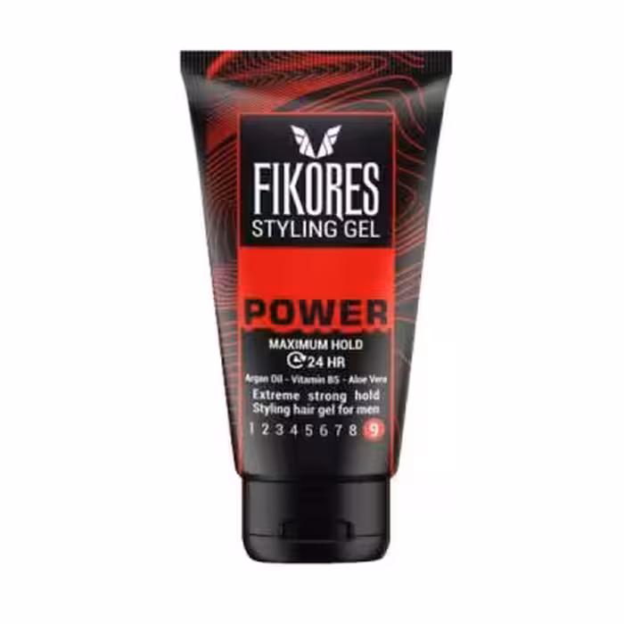 ژل حالت دهنده مو فیکورس مدل POWER حجم 150 میلی لیتر