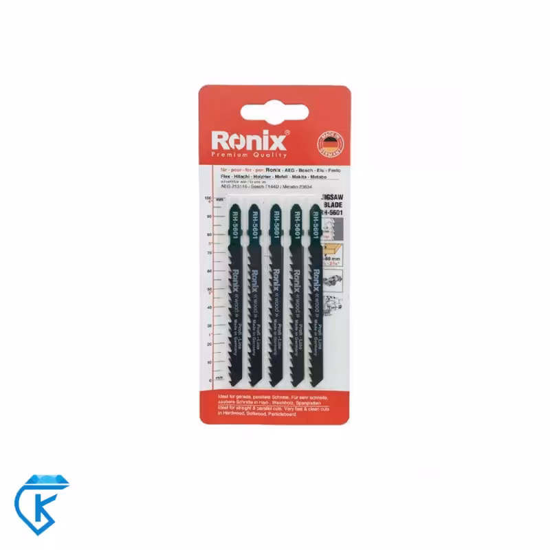 تیغ اره عمودبر چوب مدل RH-5601 بسته 5 عددی رونیکس