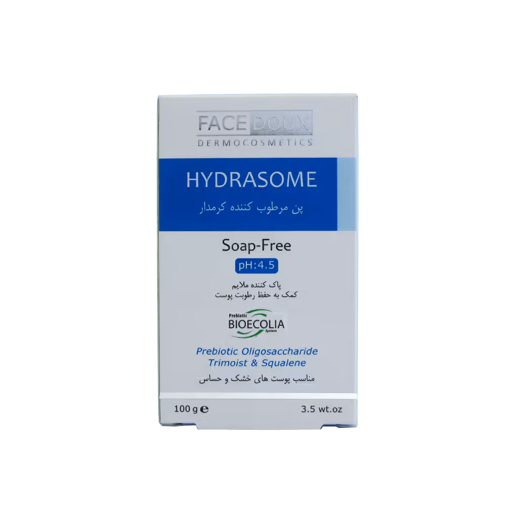 پن مرطوب کننده هیدرازوم فیس دوکس مناسب پوست های خشک و حساس 100 گرم