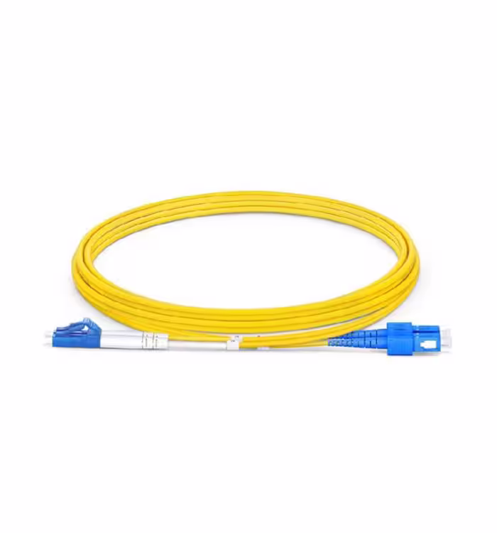 پچکورد فیبر نوری SC-LC/UPC/SM/DX/2MM/2M