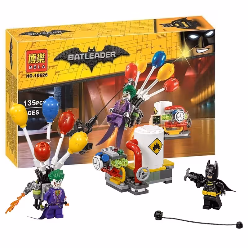 لگو فرار جوکر با بالن برند بلا مدل Batleader 10626