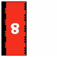 شانه پلاستیکی طرح دار کد8