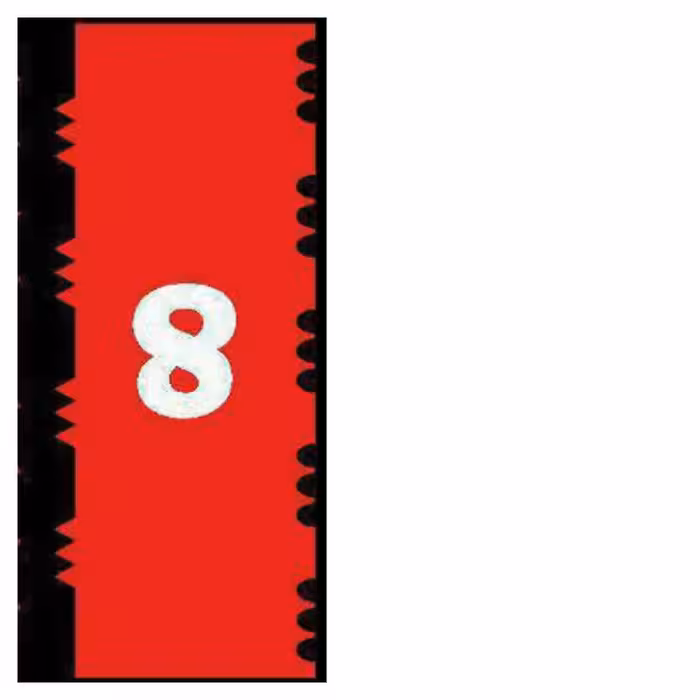 شانه پلاستیکی طرح دار کد8