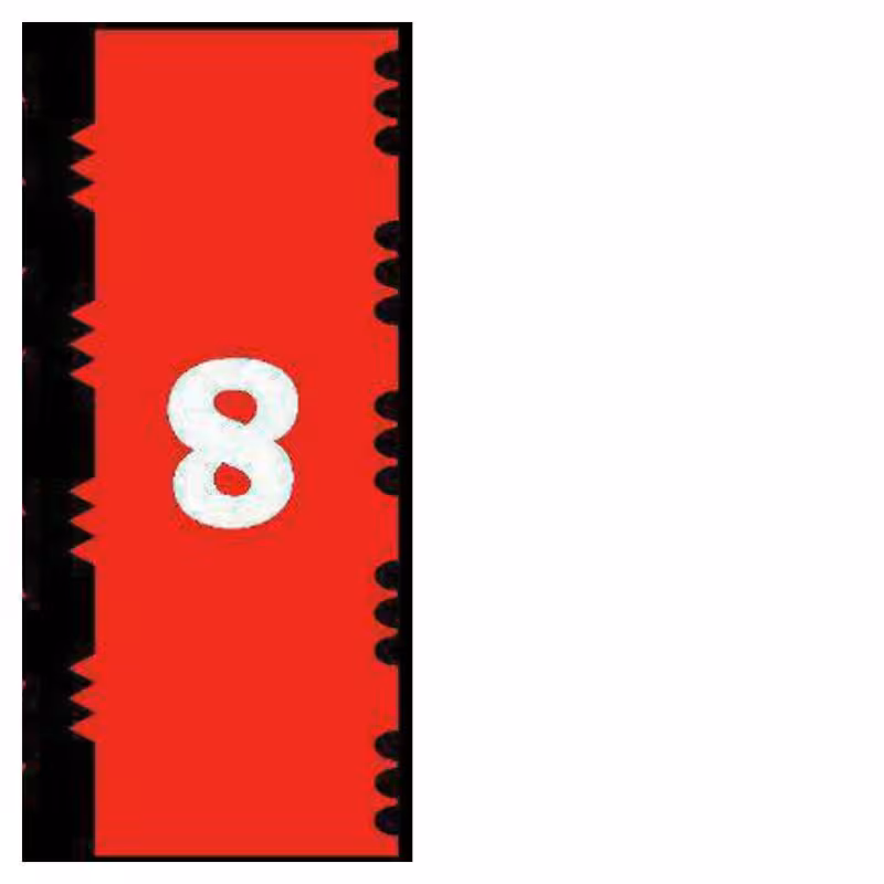 شانه پلاستیکی طرح دار کد8