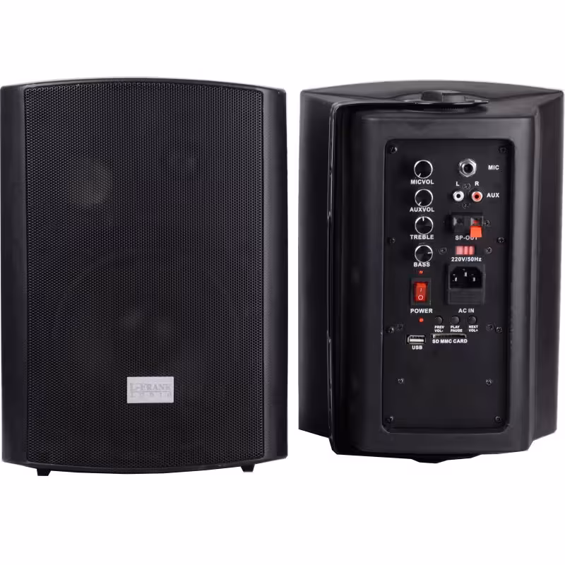 بلندگو دکوراتیو میکسر دار اکتیو مدل W616UP