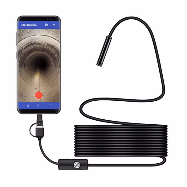 دوربین آندوسکوپی شلنگی 20 متری  خارجی اصلی