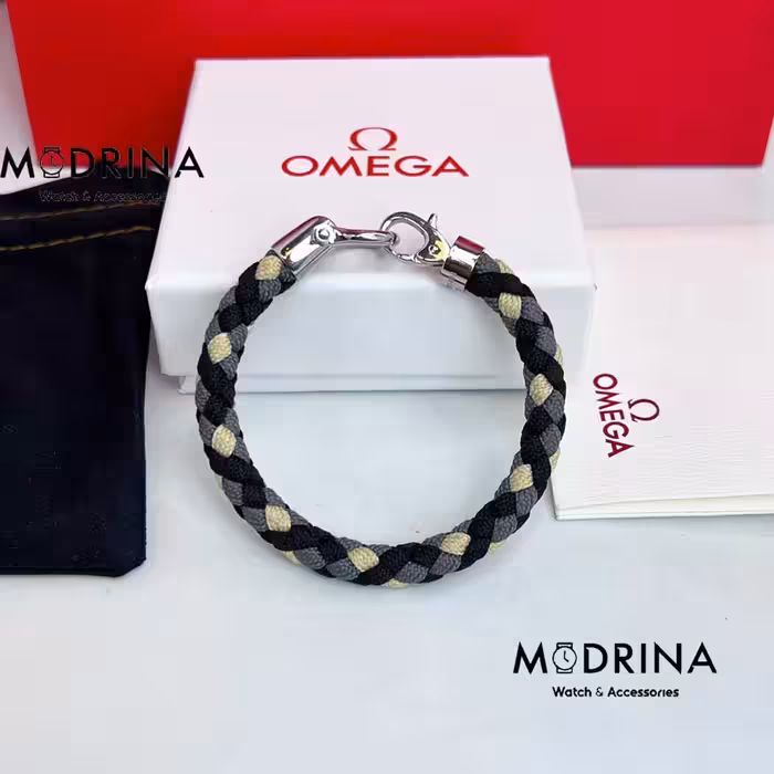 دستبند امگا کنفی رنگی مستر OMEGA BRACELET