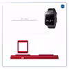 برچسب ماهوت طرح Matte Warm Red مناسب برای ساعت هوشمند ال جی G Watch
