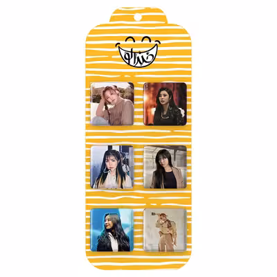 پیکسل خندالو مدل ویین گروه مامامو Mamamoo کد 1121B مجموعه 6 عددی