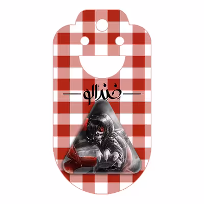 پیکسل خندالو طرح کانکی کن انیمه توکیو غول مدل مثلثی کد 11906