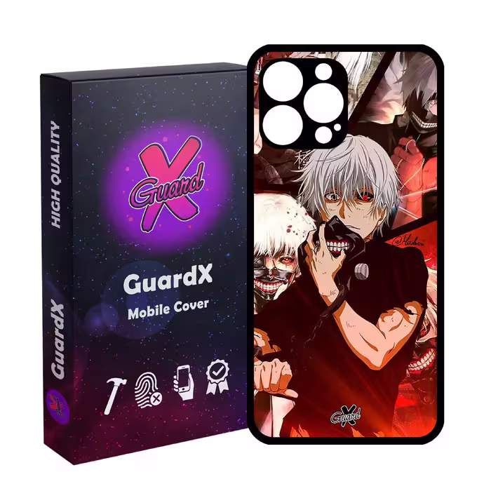 کاور گارد ایکس طرح Tokyo Ghoul Anime مدل Glass10549 مناسب برای گوشی موبایل اپل iPhone 13 Pro Max