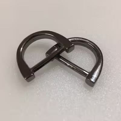 یراق کیف دوزی مدل نیم گرد Y-2cm-6Clr بسته 6 عددی