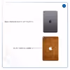 برچسب پوششی ماهوت مدل Brown-Chamois-Leather مناسب برای تبلت اپل iPad mini (GEN 5) 2019 A2133