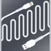 کابل تبدیل USB به لایتنینگ پاواریال مدل PA-DC122 طول 1 متر