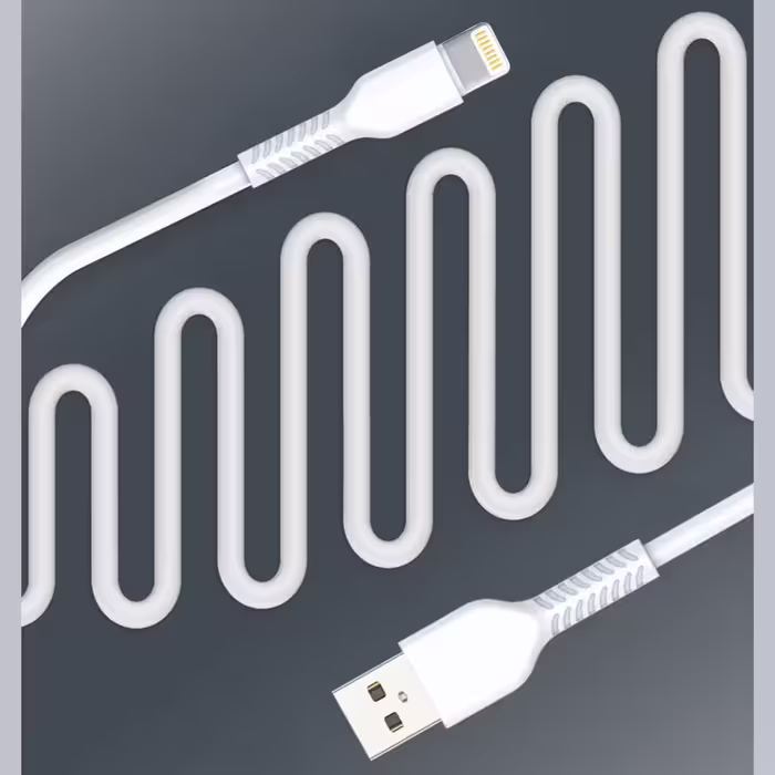 کابل تبدیل USB به لایتنینگ پاواریال مدل PA-DC122 طول 1 متر