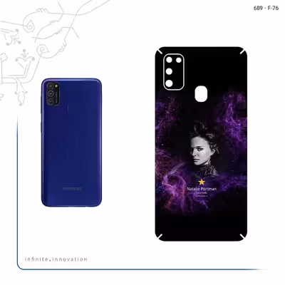 برچسب پوششی ماهوت مدل Natalie Portman مناسب برای گوشی موبایل سامسونگ Galaxy M21