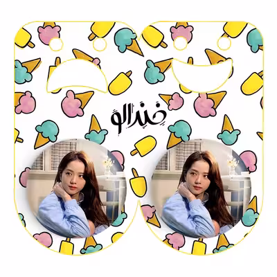 پیکسل خندالو مدل جیسو بلک پینک کد 14185 به همراه مگنت