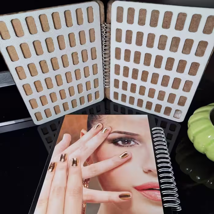 آلبوم ناخن مدل چوبی 002