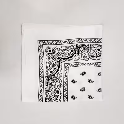 دستمال سر و گردن مدل باندانا بته جقه  01