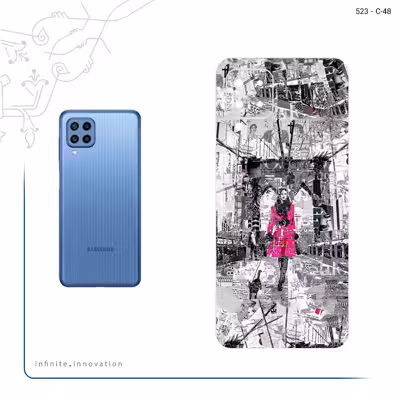 برچسب پوششی ماهوت مدل Collage of Catwalk Bridge مناسب برای گوشی موبایل سامسونگ Galaxy M22
