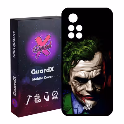 کاور گارد ایکس طرح Joker مدل Glass10109 مناسب برای گوشی موبایل شیائومی Poco M4 Pro 5G/Redmi Note 11T 5G/Redmi Note 11S 5G