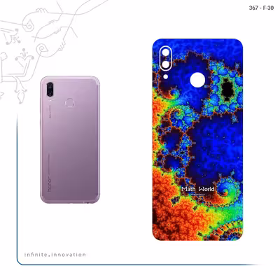 برچسب پوششی ماهوت مدل Mathematical Geometric Shape 5 مناسب برای گوشی موبایل آنر Play